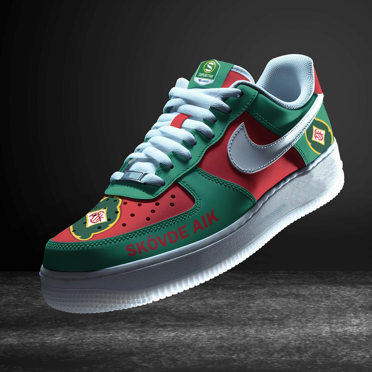 JWFancy Skovde AIK Air Low-Top Sneakers Shoes For Men And Women