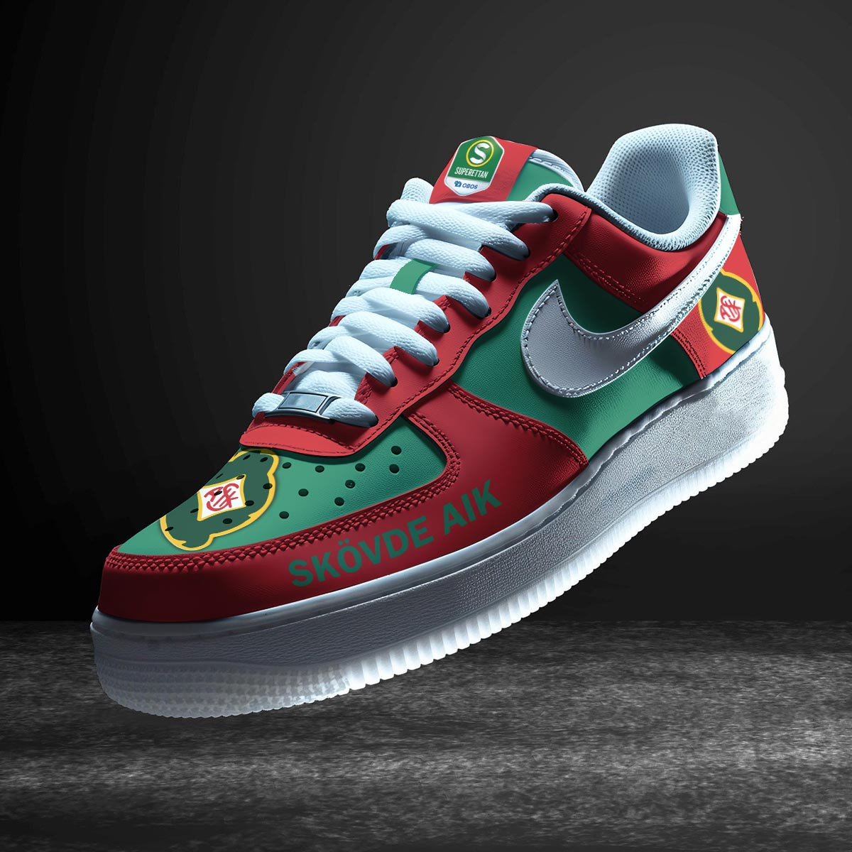 JWFancy Skovde AIK Air Low-Top Sneakers Shoes For Men And Women
