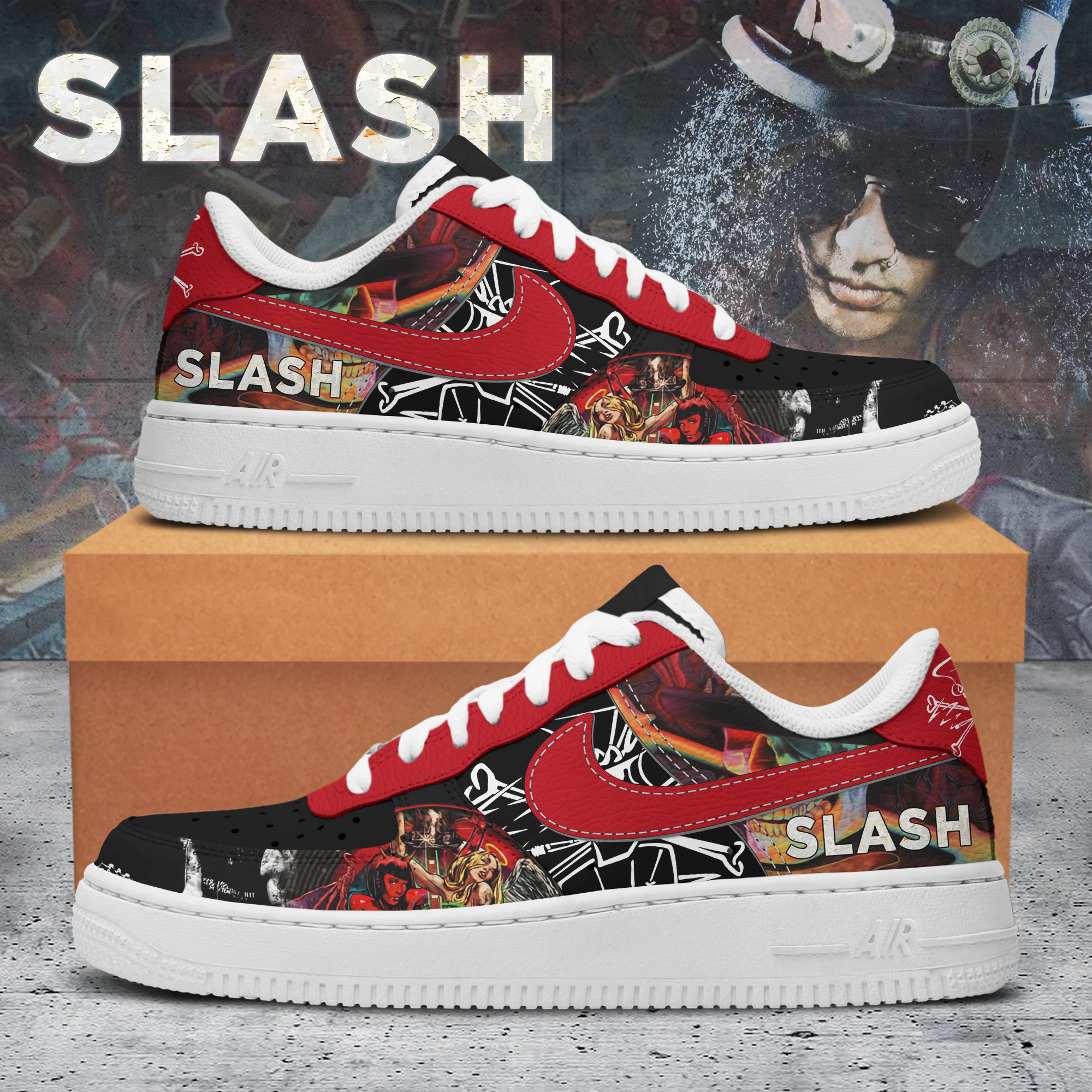 JWFancy Slash Air Low-Top Sneakers Shoes For Men And Women