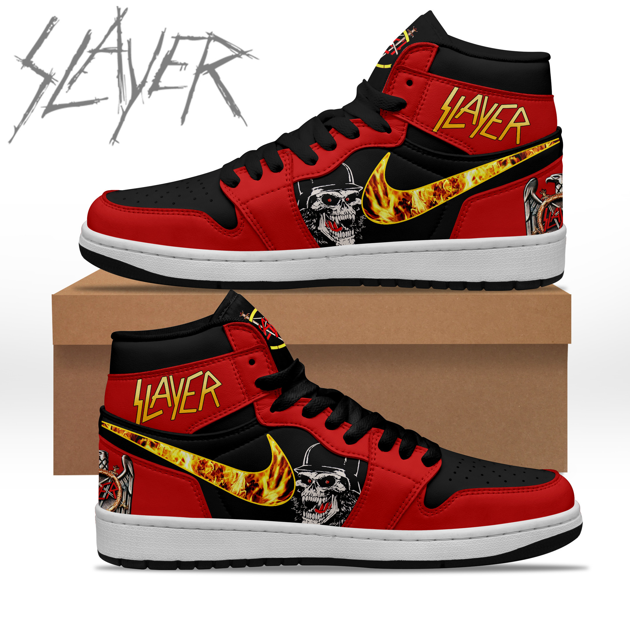 JWFancy Slayer AJ1 High Sneakers Shoes For Men And Women