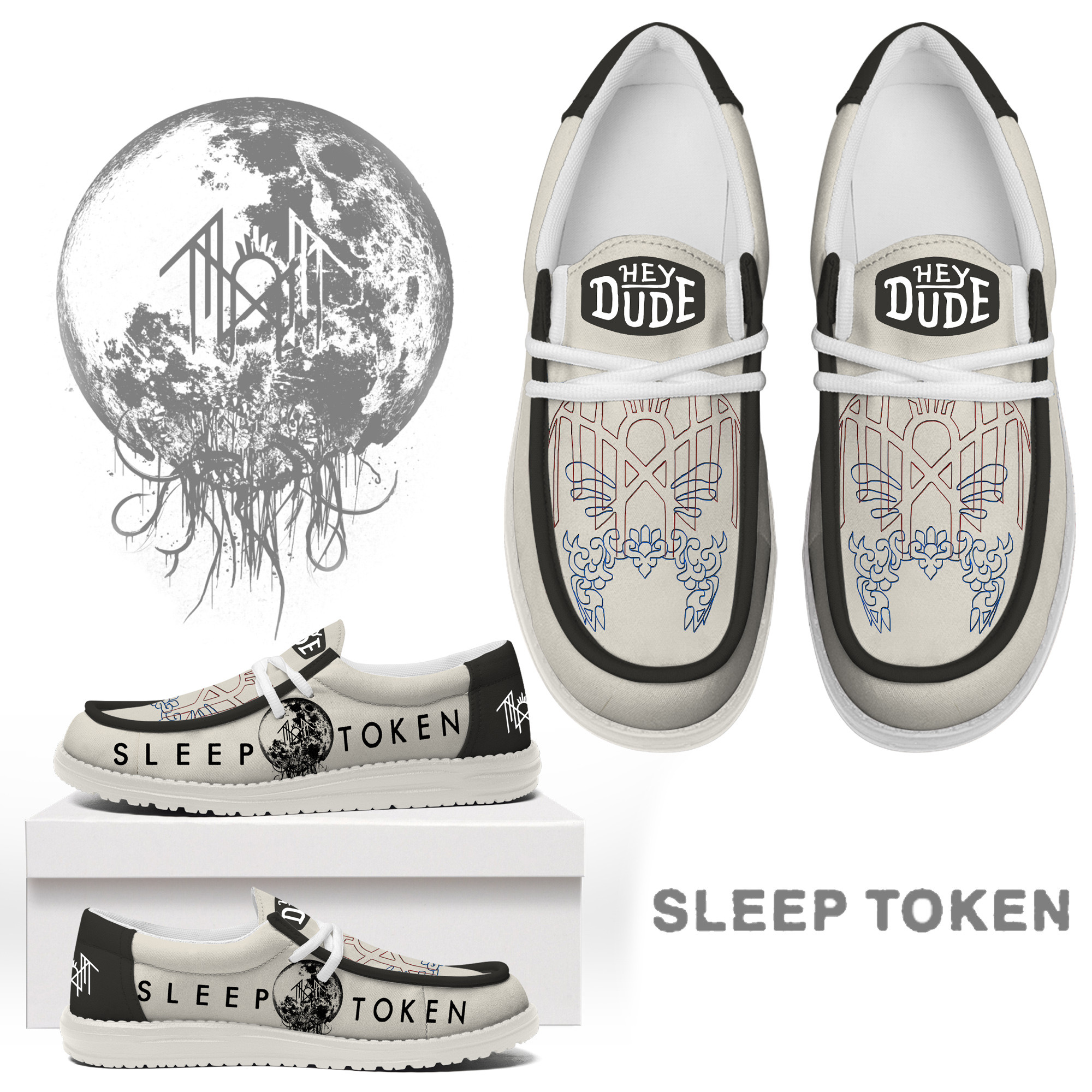 JWFancy Sleep Token – Custom Name Hey Dude