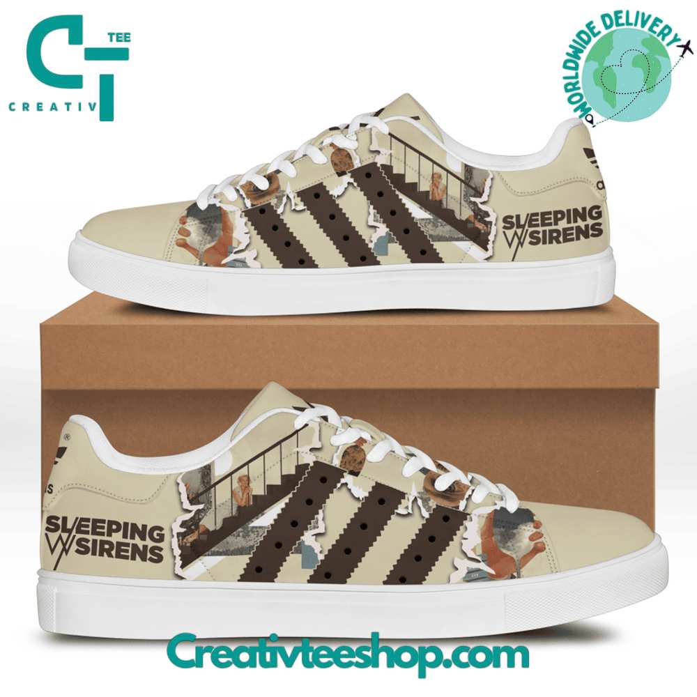 JWFancy Sleeping With Sirens Skate Stan Shoes Sneakes For Men And Women