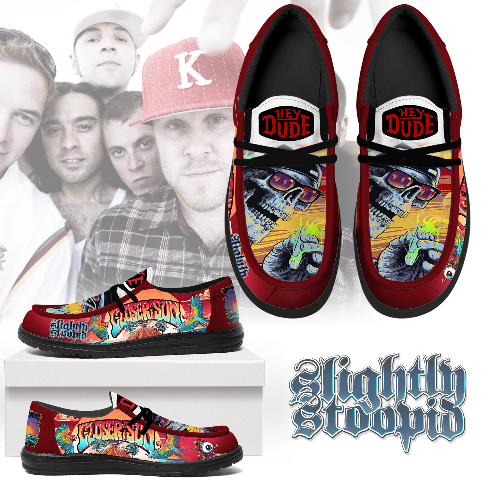 JWFancy Slightly Stoopid – Custom Name Hey Dude