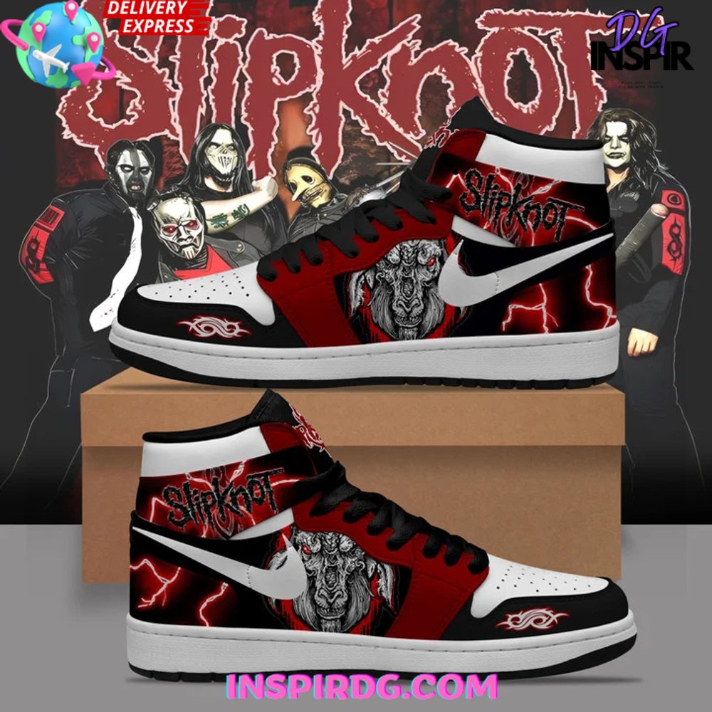 JWFancy Slipknot AJ1 High Sneakers Shoes For Men And Women