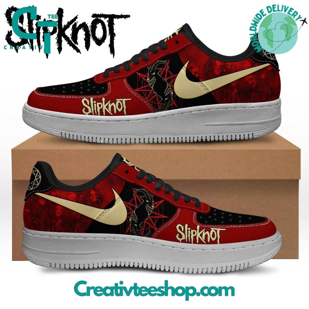 JWFancy Slipknot Heavy Metal Air Low-Top Sneakers Shoes For Men And Women