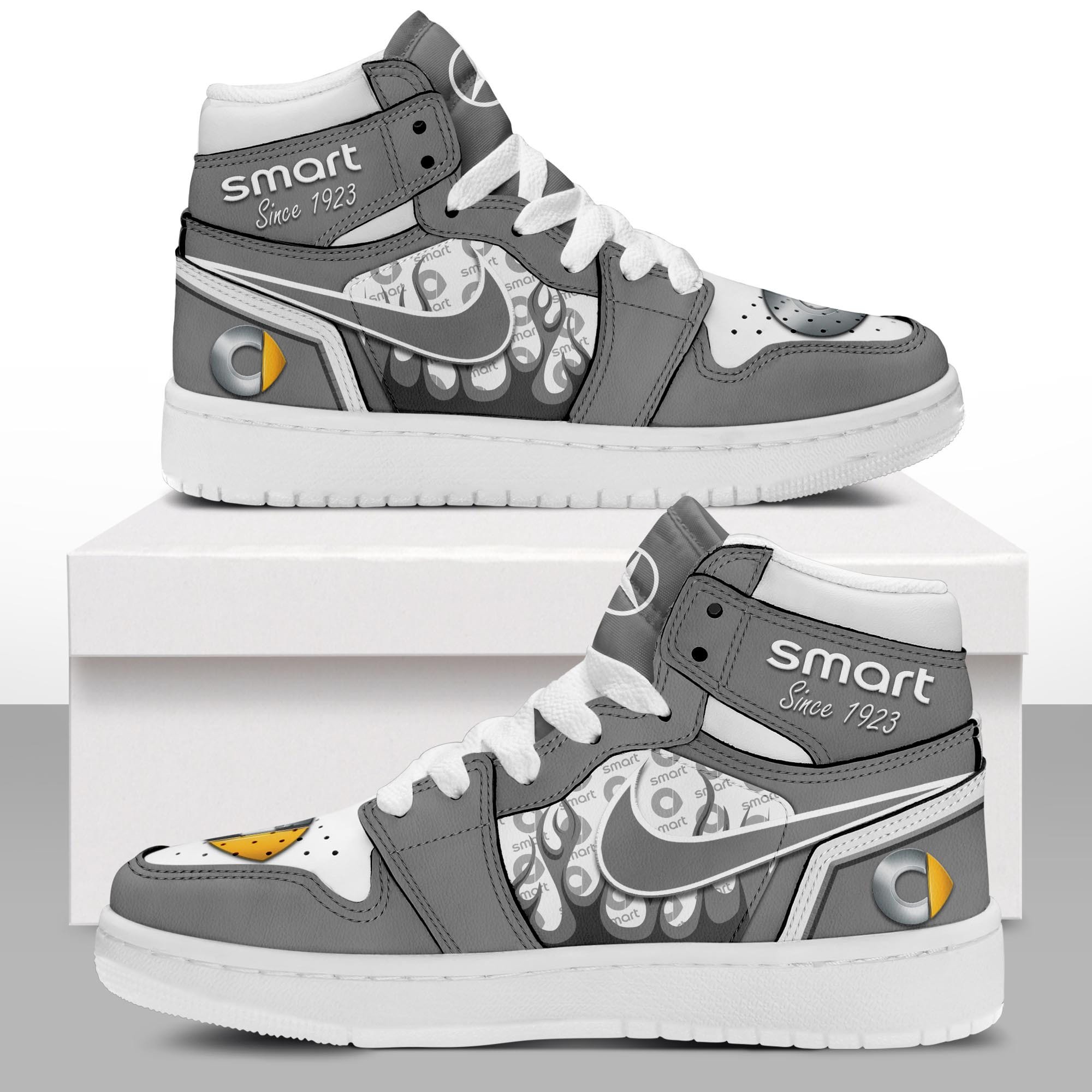 JWFancy Smart AJ1 High Sneakers Shoes For Men And Women