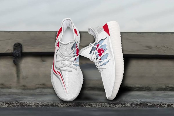 JWFancy SMU Mustangs Yeezy Boost Shoes For Men And Women