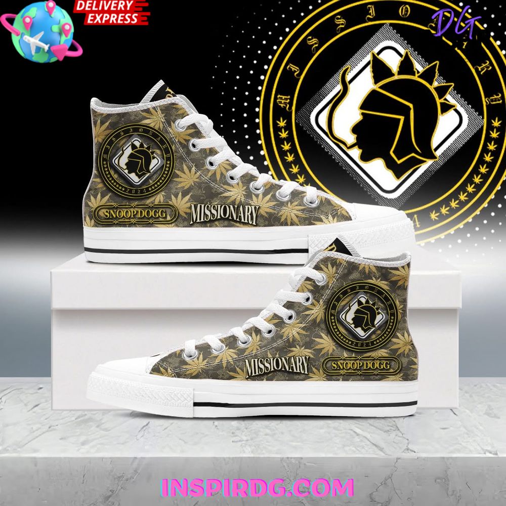 JWFancy Snoop Dogg High Top Canvas Sneakers Shoes For Men And Women