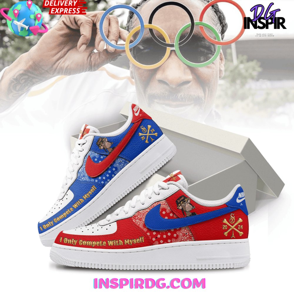 JWFancy Snoop Dogg Olympic Air Low-Top Sneakers Shoes For Men And Women