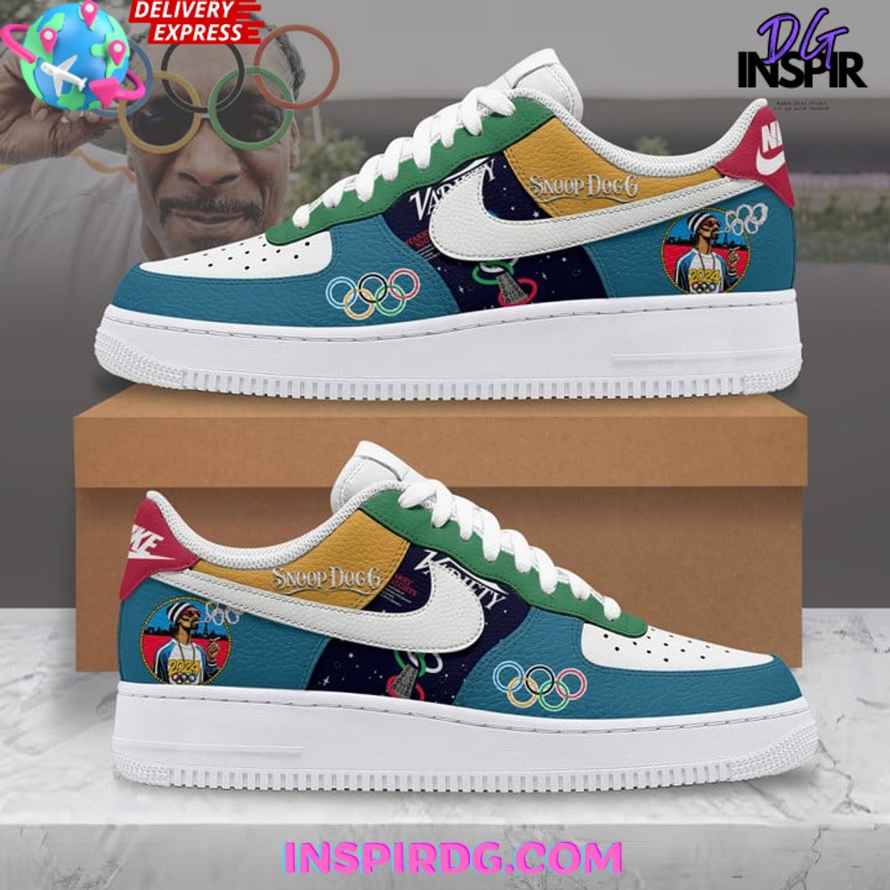 JWFancy Snoop Dogg Olympic Paris Special Air Low-Top Sneakers Shoes For Men And Women