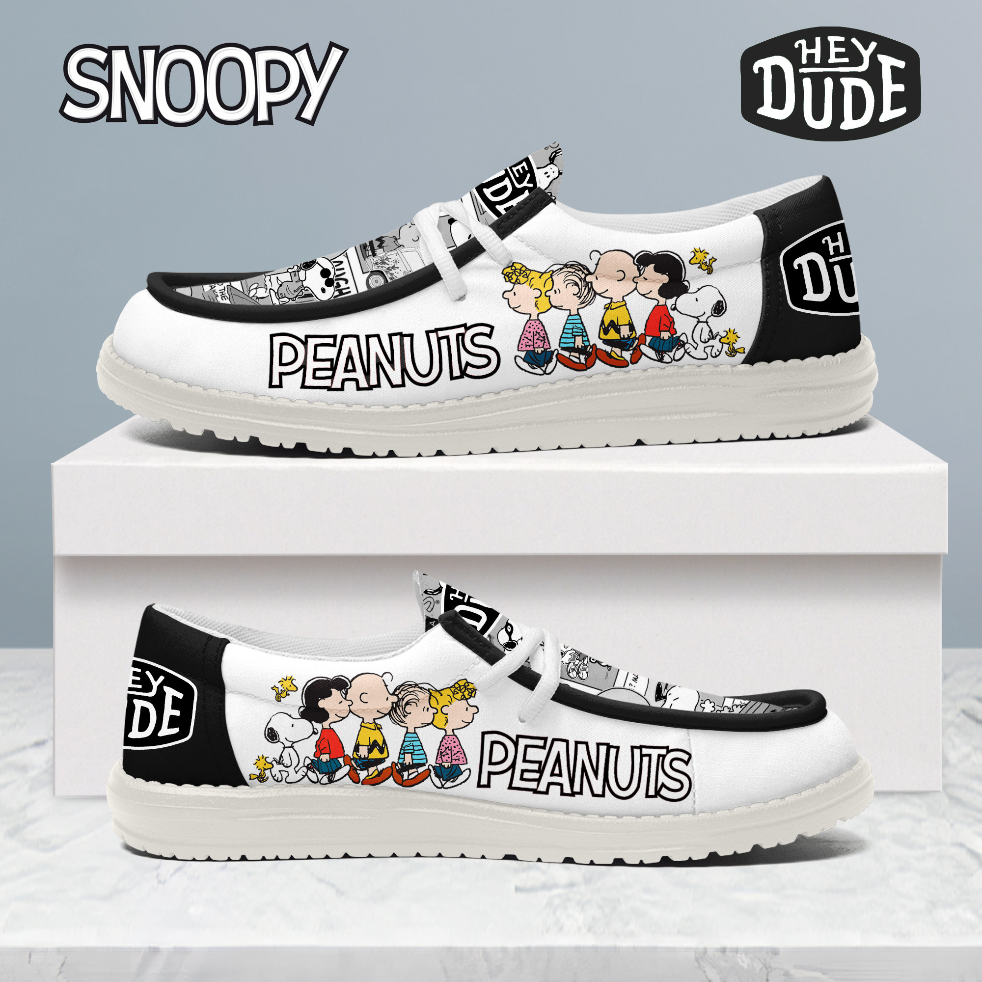 JWFancy Snoopy – Custom Name Hey Dude