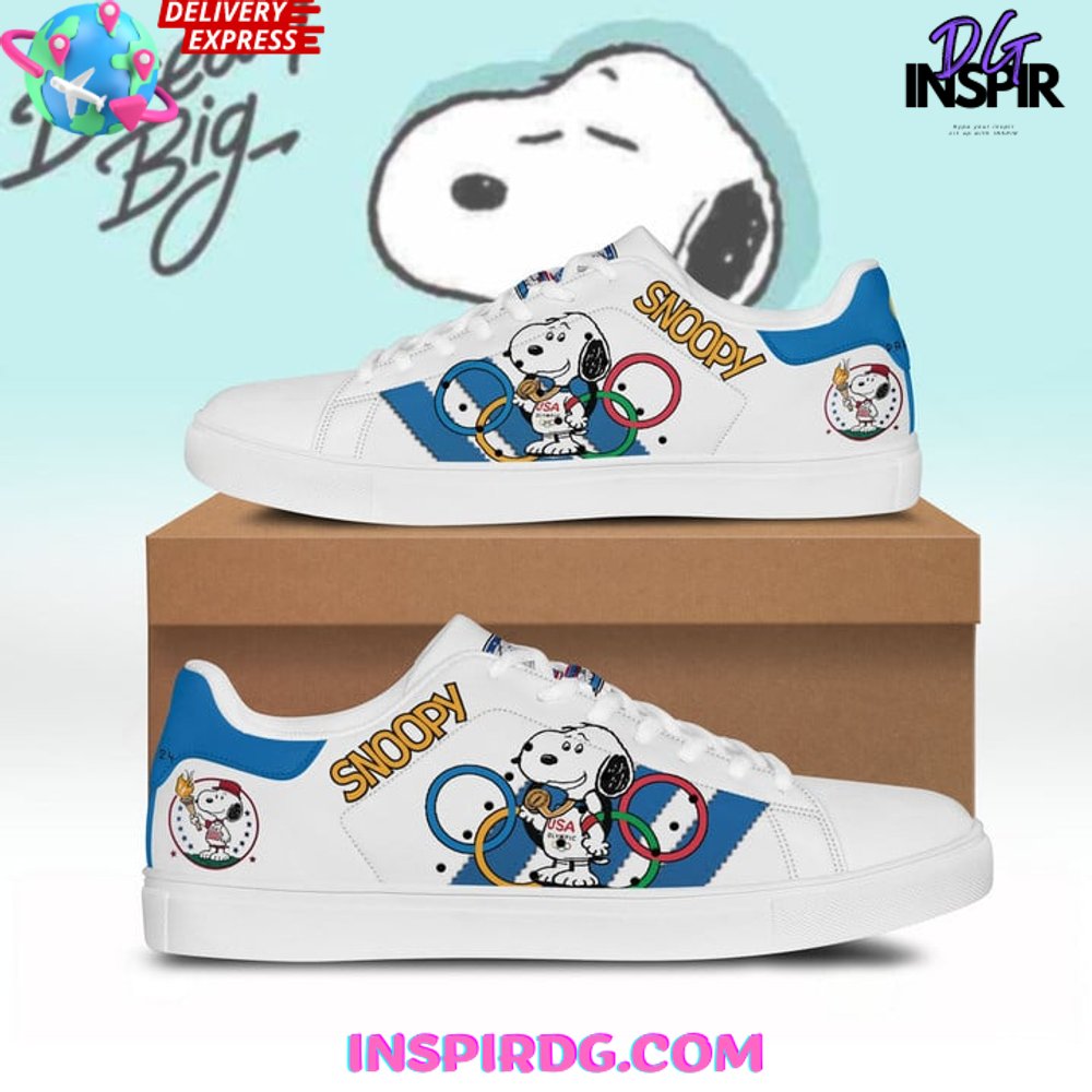 JWFancy Snoopy Skate Stan Shoes Sneakes For Men And Women