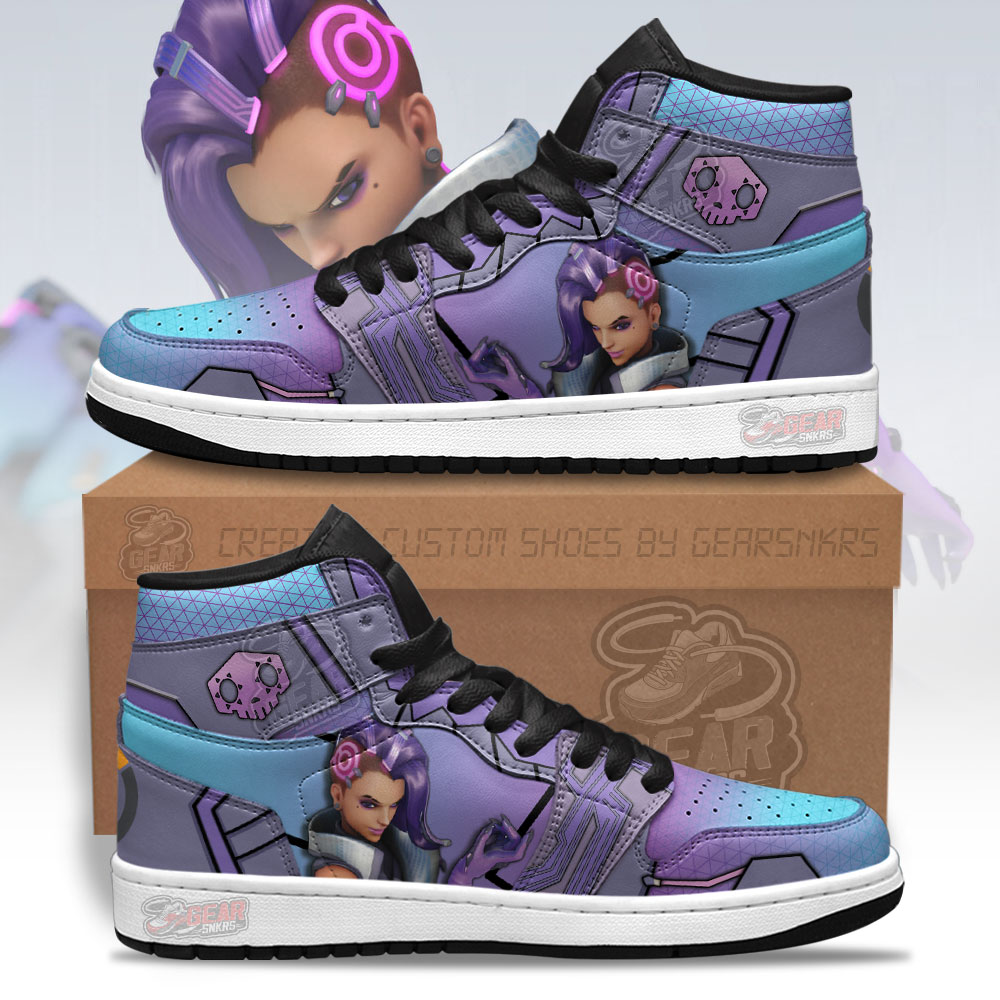 JWFancy Sombra Overwatch AJ1 High Sneakers Shoes For Men And Women
