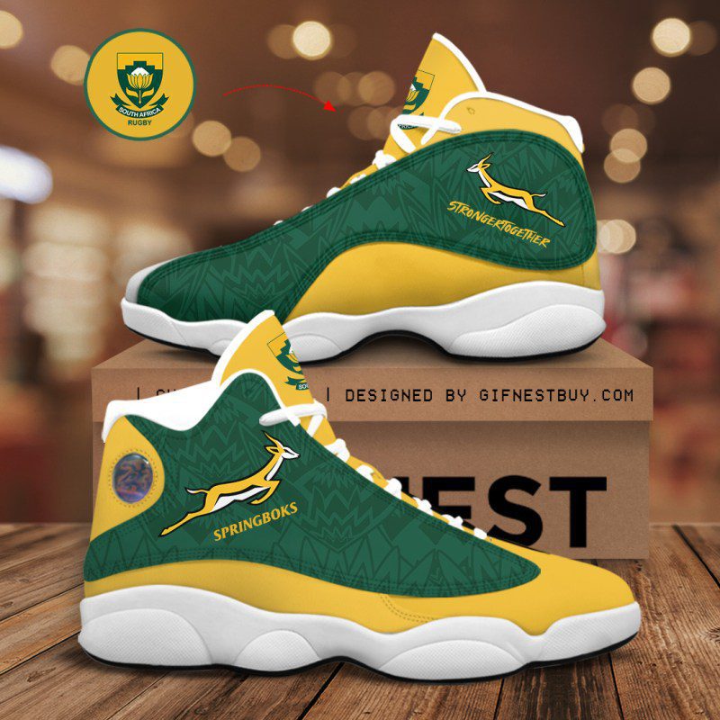 JWFancy South Africa x Rugby World Cup AJ13 Sneakers Shoes For Men And Women