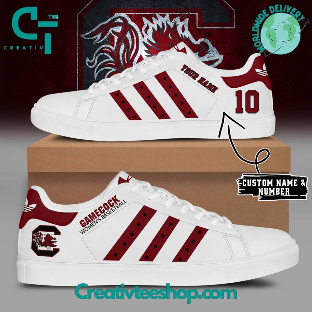 JWFancy South Carolina Gamecocks Skate Stan Shoes Sneakes For Men And Women