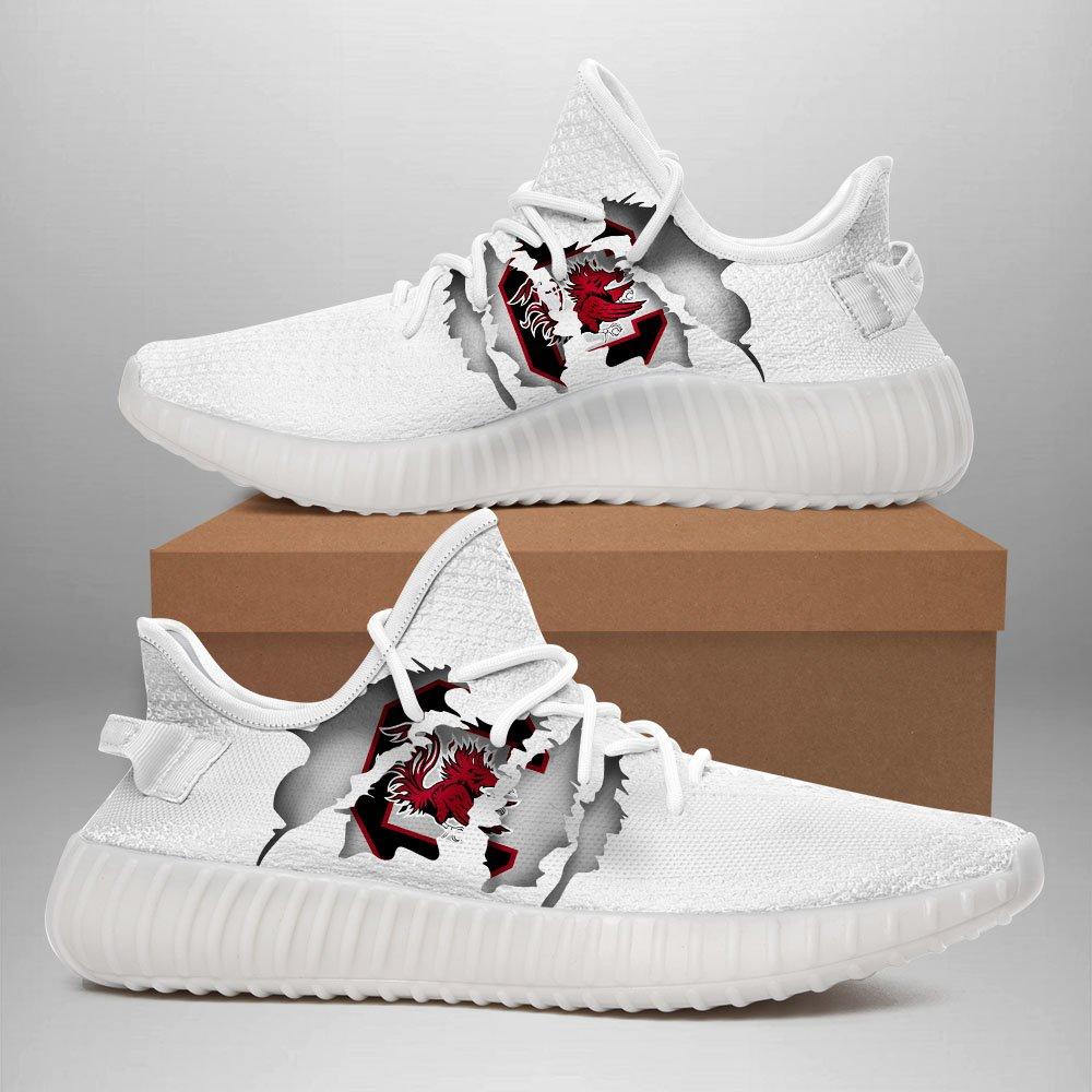 JWFancy South Carolina Gamecocks Yeezy Boost Shoes For Men And Women