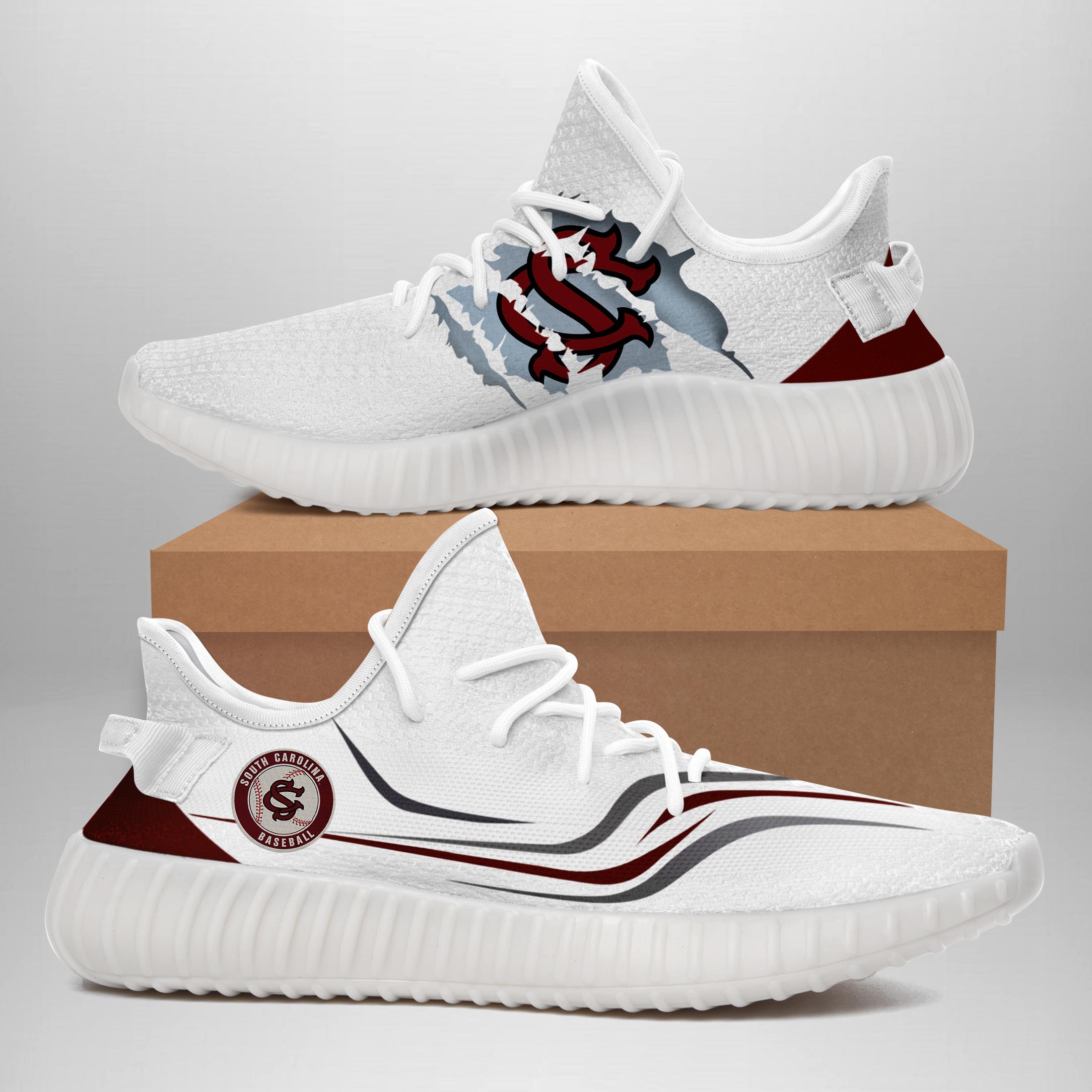 JWFancy South Carolina Gamecocks Yeezy Boost Shoes For Men And Women