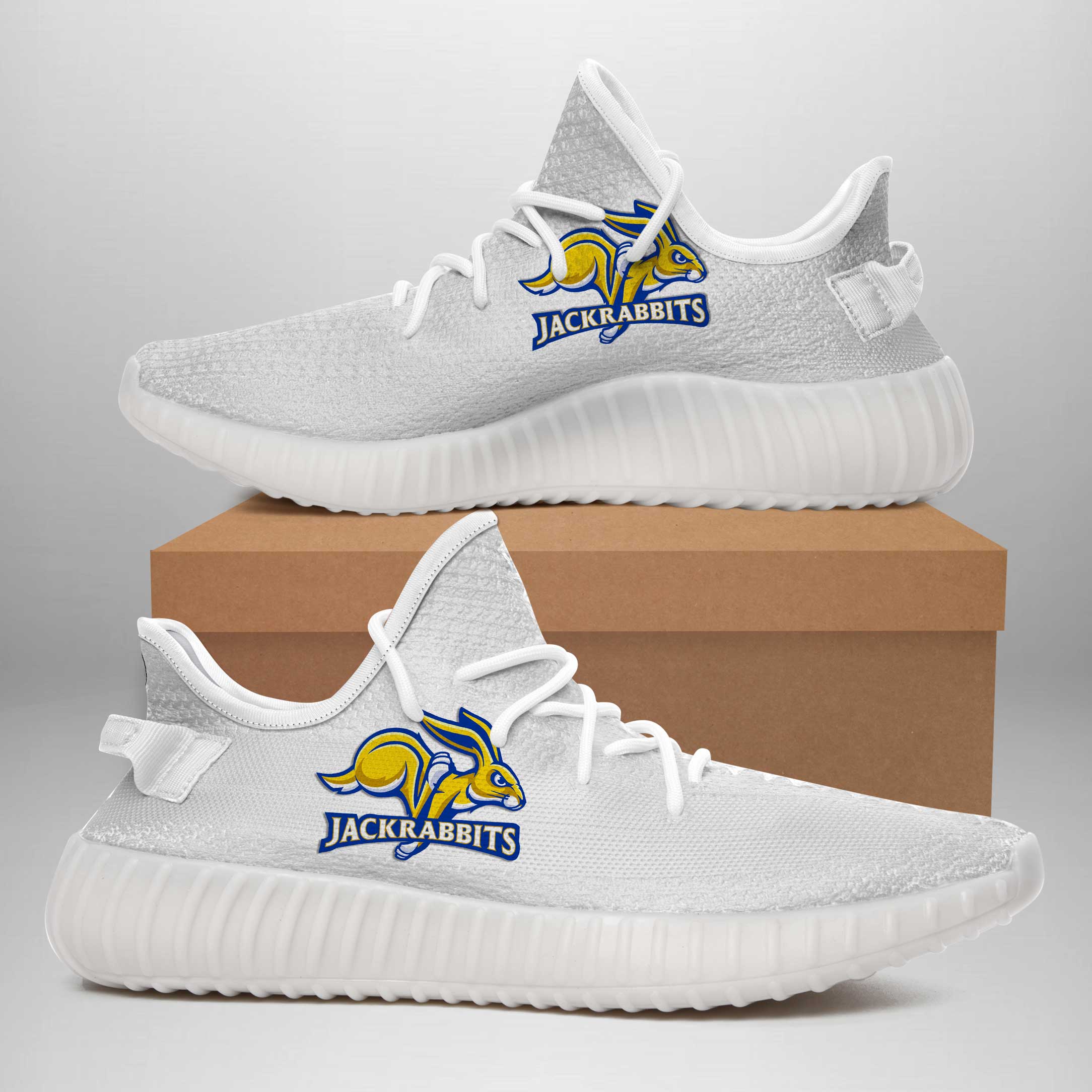 JWFancy South Dakota State Jackrabbits Yeezy Boost Shoes For Men And Women