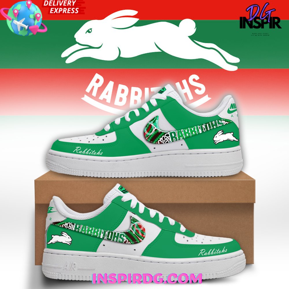 JWFancy South Sydney Rabbitohs Air Low-Top Sneakers Shoes For Men And Women