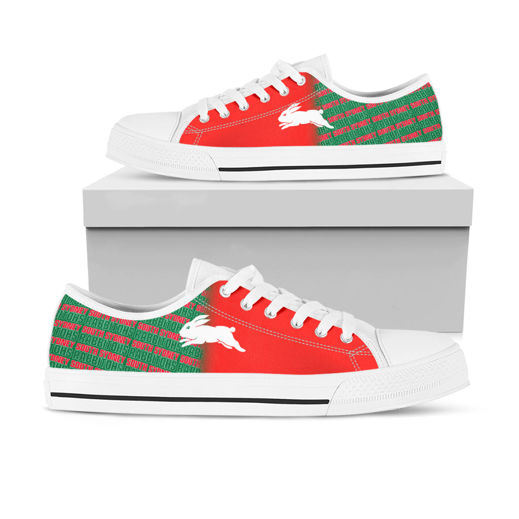 JWFancy South Sydney Rabbitohs Low Top Canvas Sneakers Shoes For Men And Women