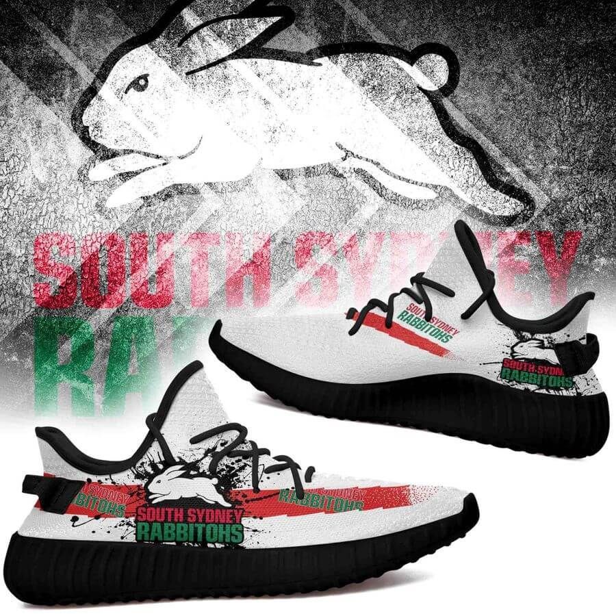 JWFancy South Sydney Rabbitohs Yeezy Boost Shoes For Men And Women
