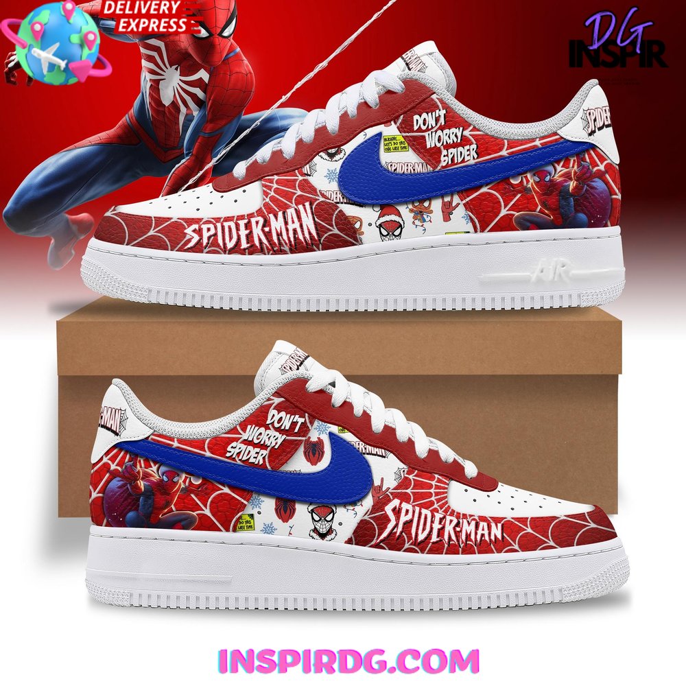 JWFancy Spider-Man Air Low-Top Sneakers Shoes For Men And Women