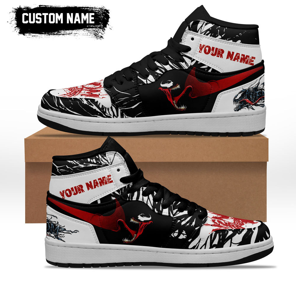 JWFancy Spider Man AJ1 High Sneakers Shoes For Men And Women