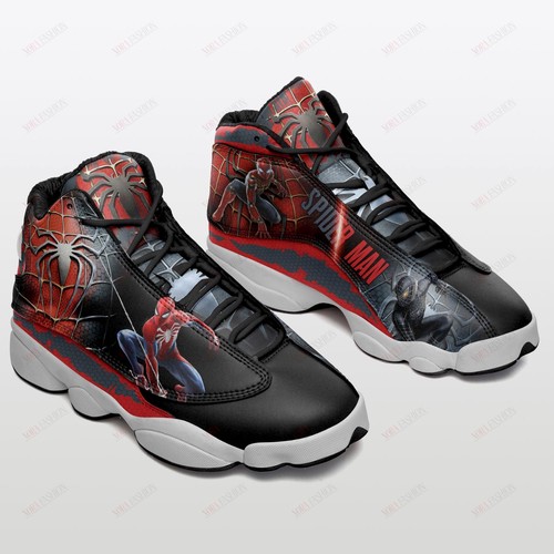 JWFancy Spider Man AJ13 Sneakers Shoes For Men And Women