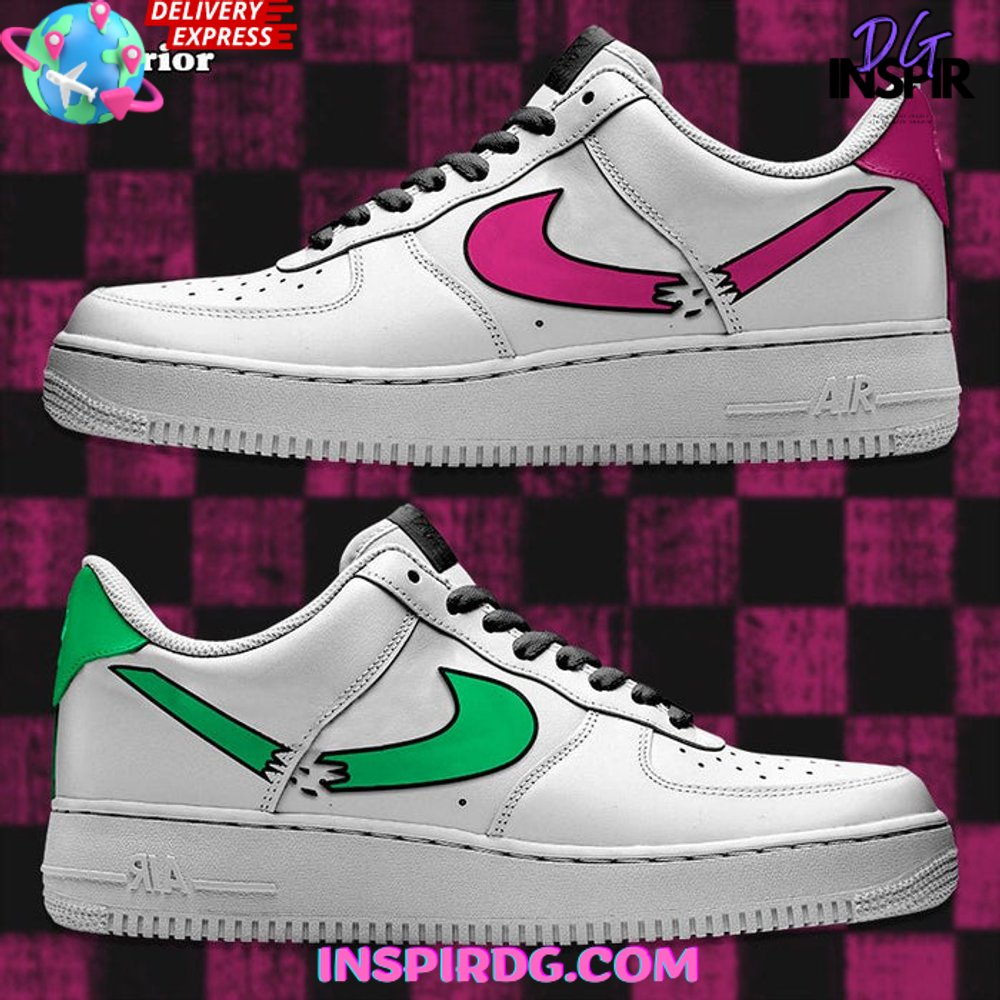 JWFancy Spider Punk Air Low-Top Sneakers Shoes For Men And Women