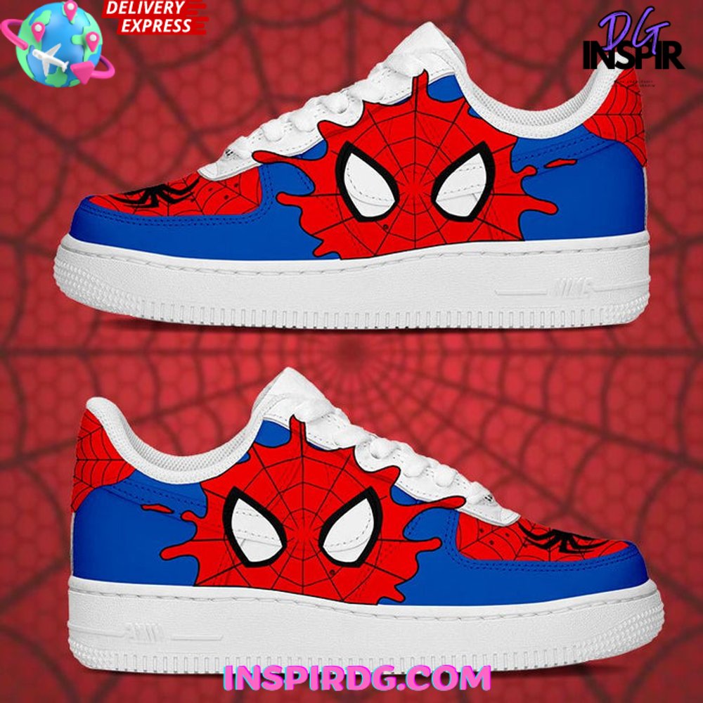 JWFancy Spiderman Air Low-Top Sneakers Shoes For Men And Women