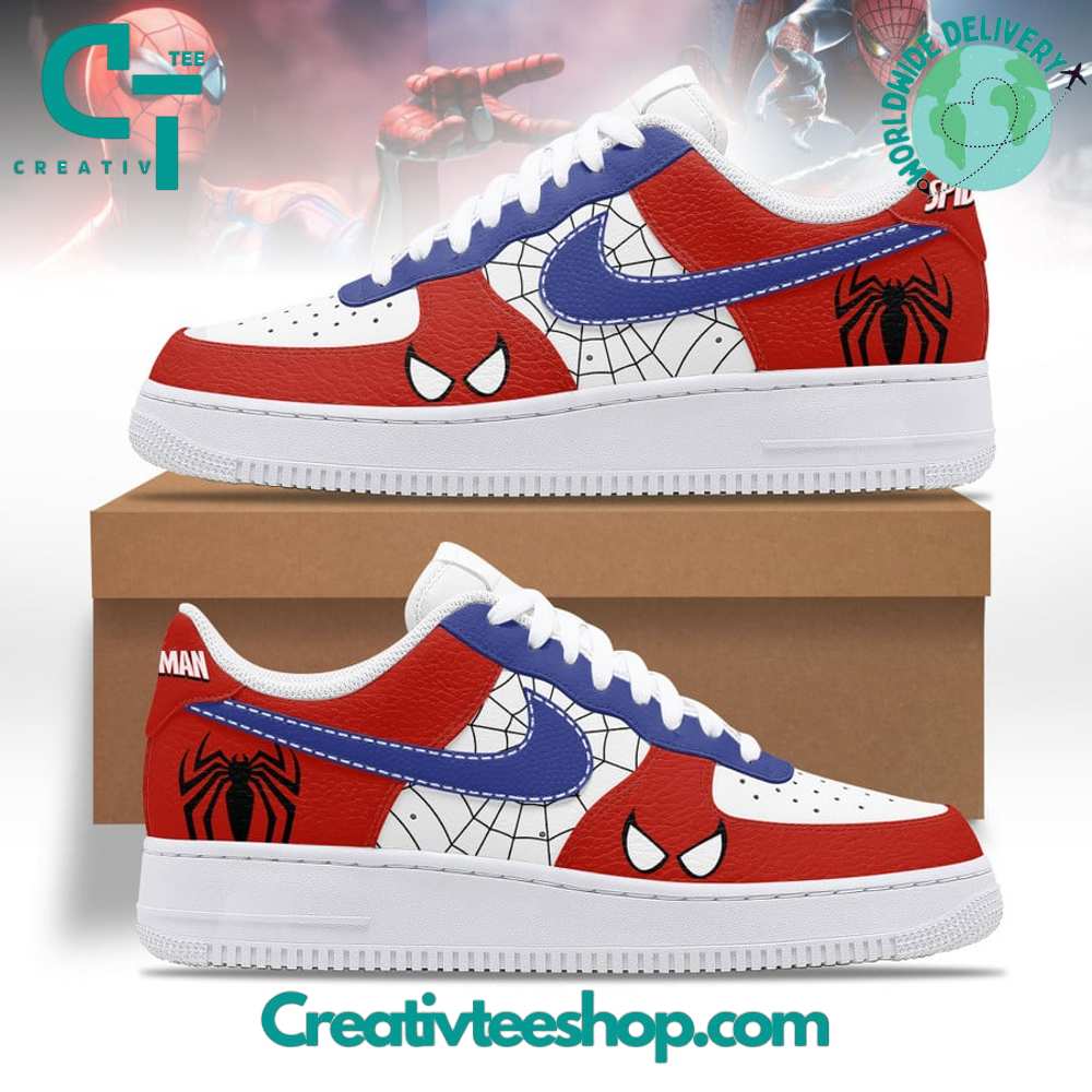 JWFancy Spiderman Nike Air Low-Top Sneakers Shoes For Men And Women