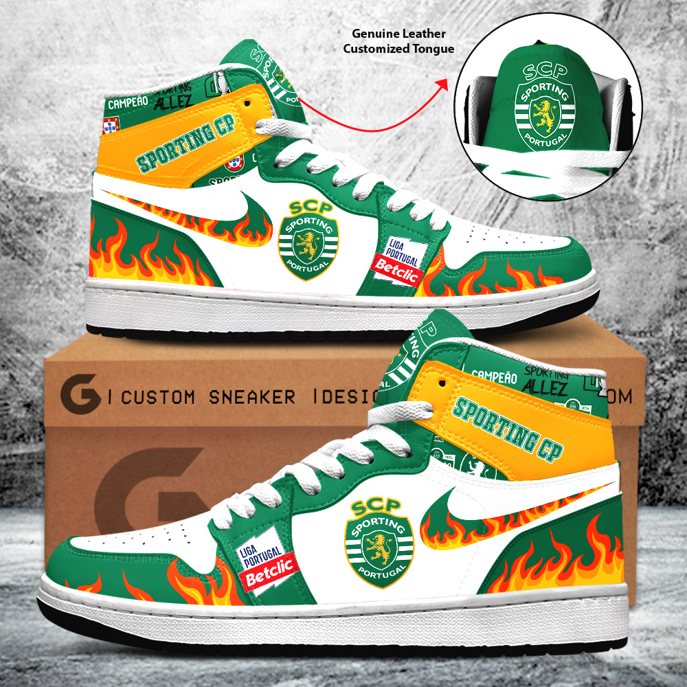 JWFancy Sporting CP AJ1 High Sneakers Shoes For Men And Women