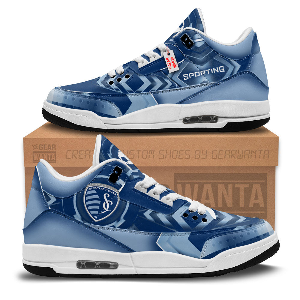 JWFancy Sporting Kansas City AJ3 Sneakers Shoes For Men And Women