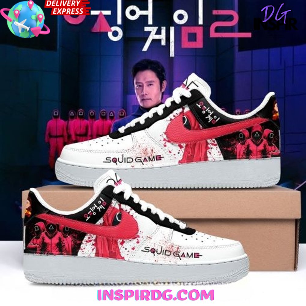JWFancy Squid Game 2 Air Low-Top Sneakers Shoes For Men And Women