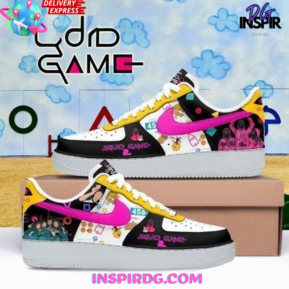 JWFancy Squid Game Air Low-Top Sneakers Shoes For Men And Women