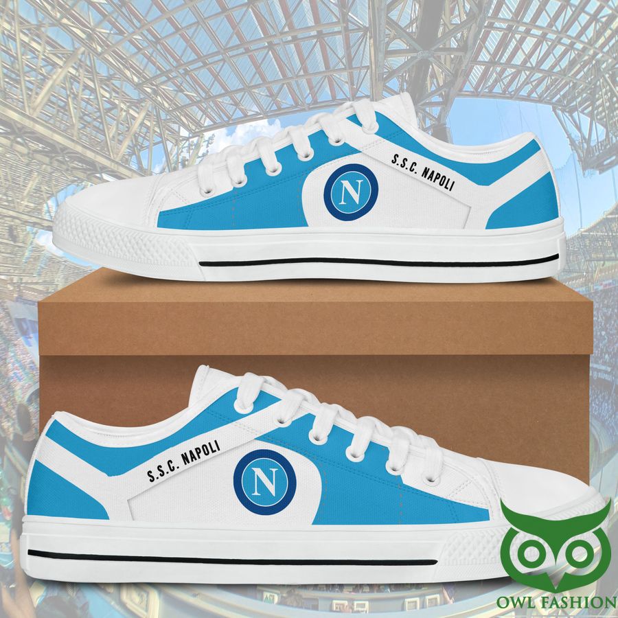 JWFancy SSC Napoli Low Top Canvas Sneakers Shoes For Men And Women
