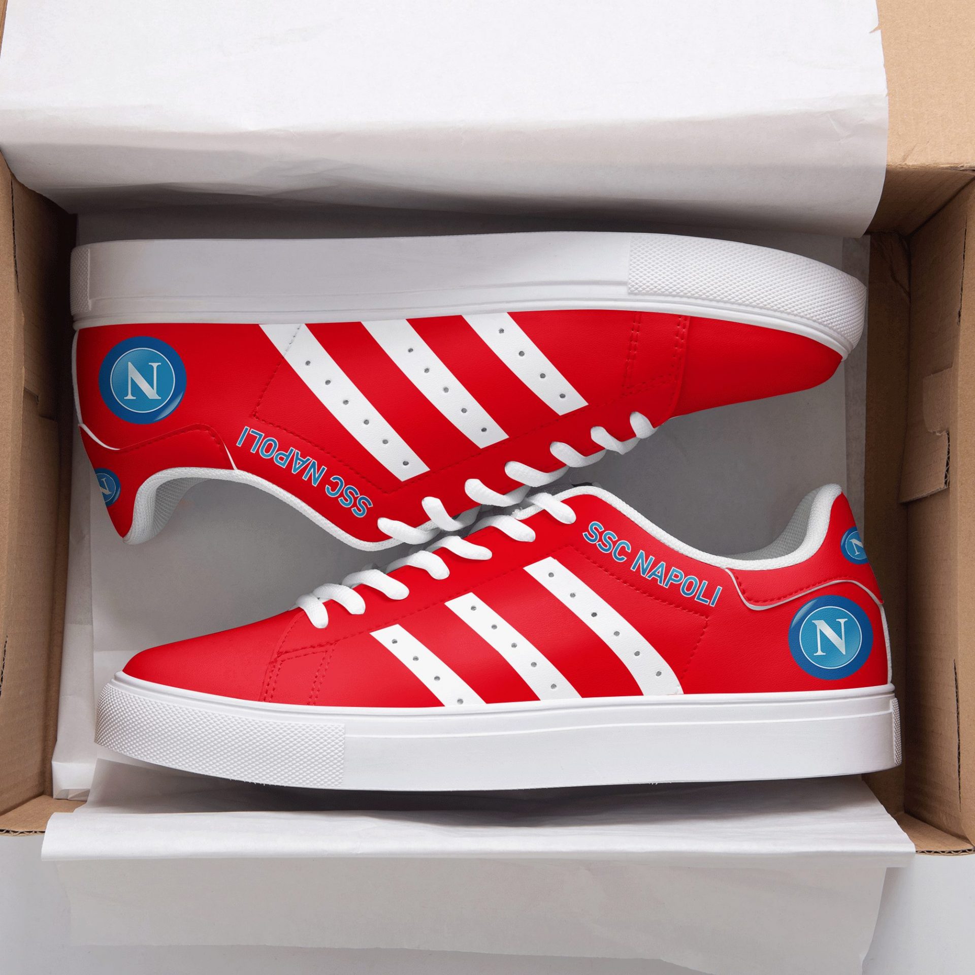 JWFancy SSC Napoli Skate Stan Shoes Sneakes For Men And Women