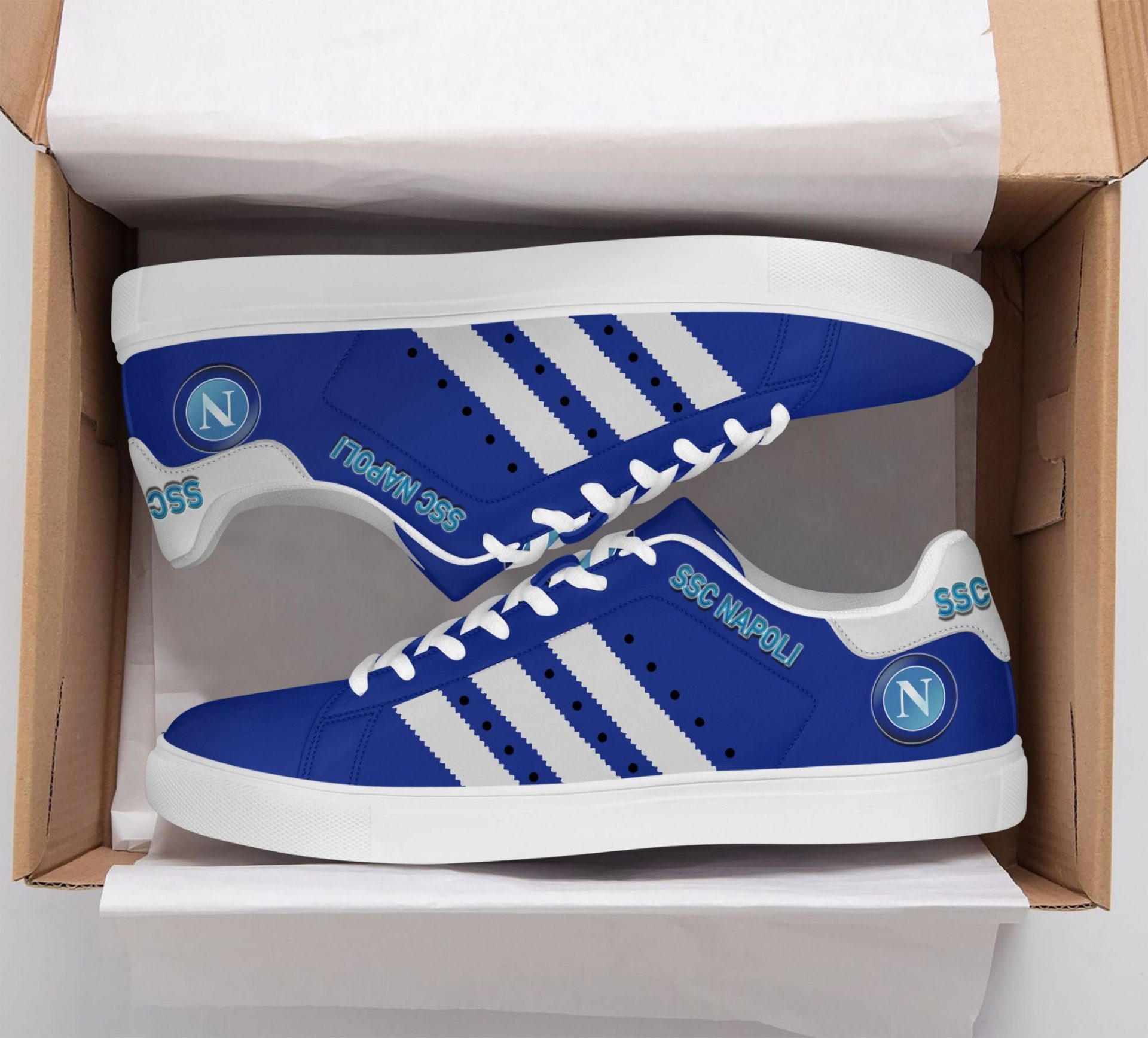 JWFancy SSC Napoli Skate Stan Shoes Sneakes For Men And Women
