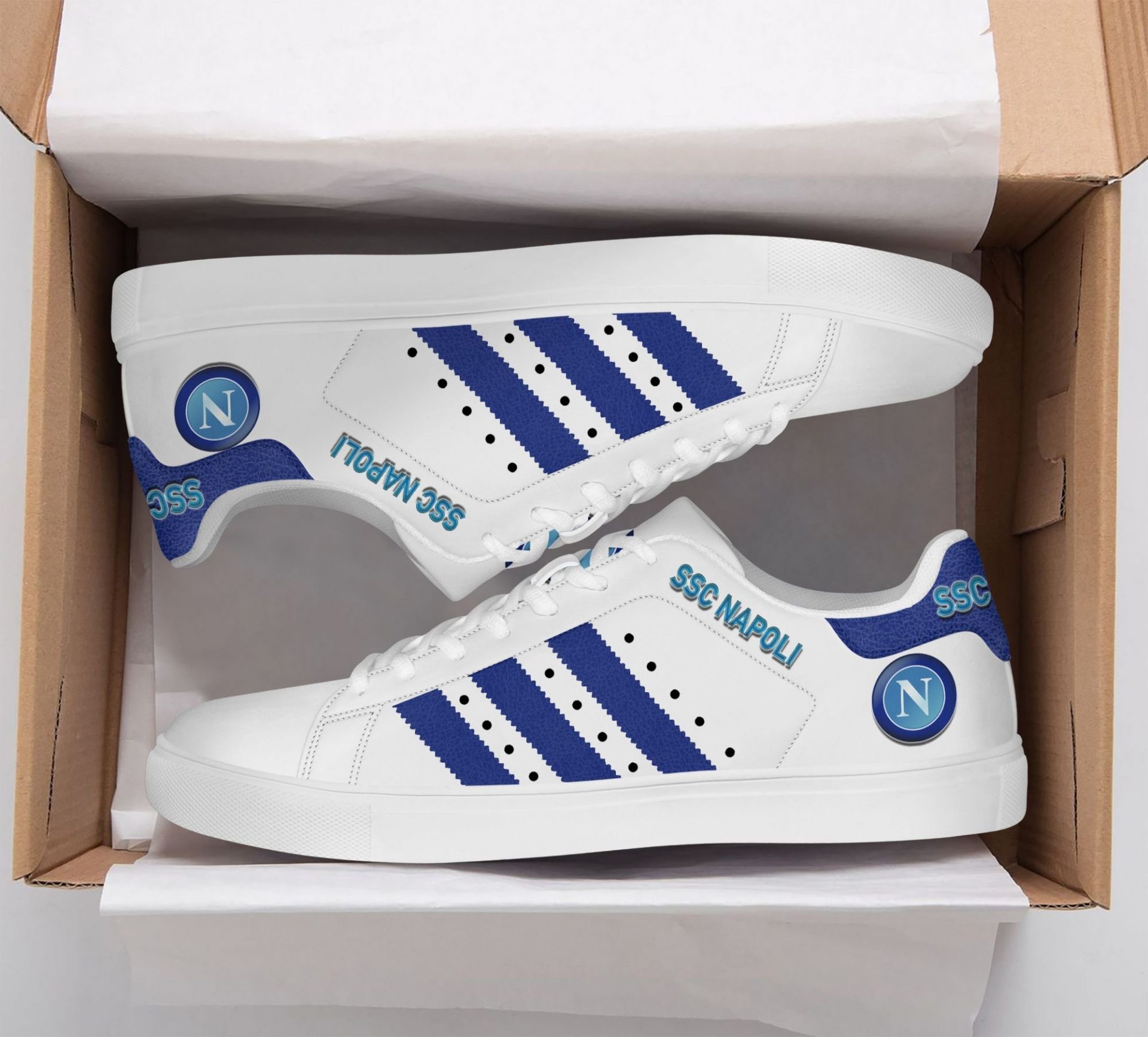 JWFancy SSC Napoli Skate Stan Shoes Sneakes For Men And Women