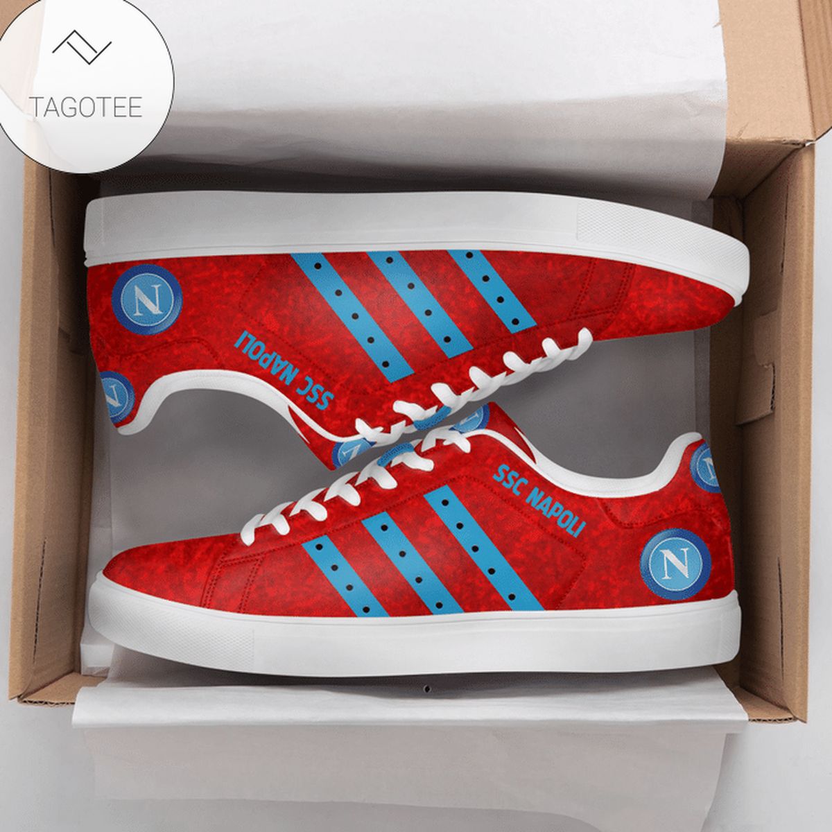 JWFancy SSC Napoli Skate Stan Shoes Sneakes For Men And Women