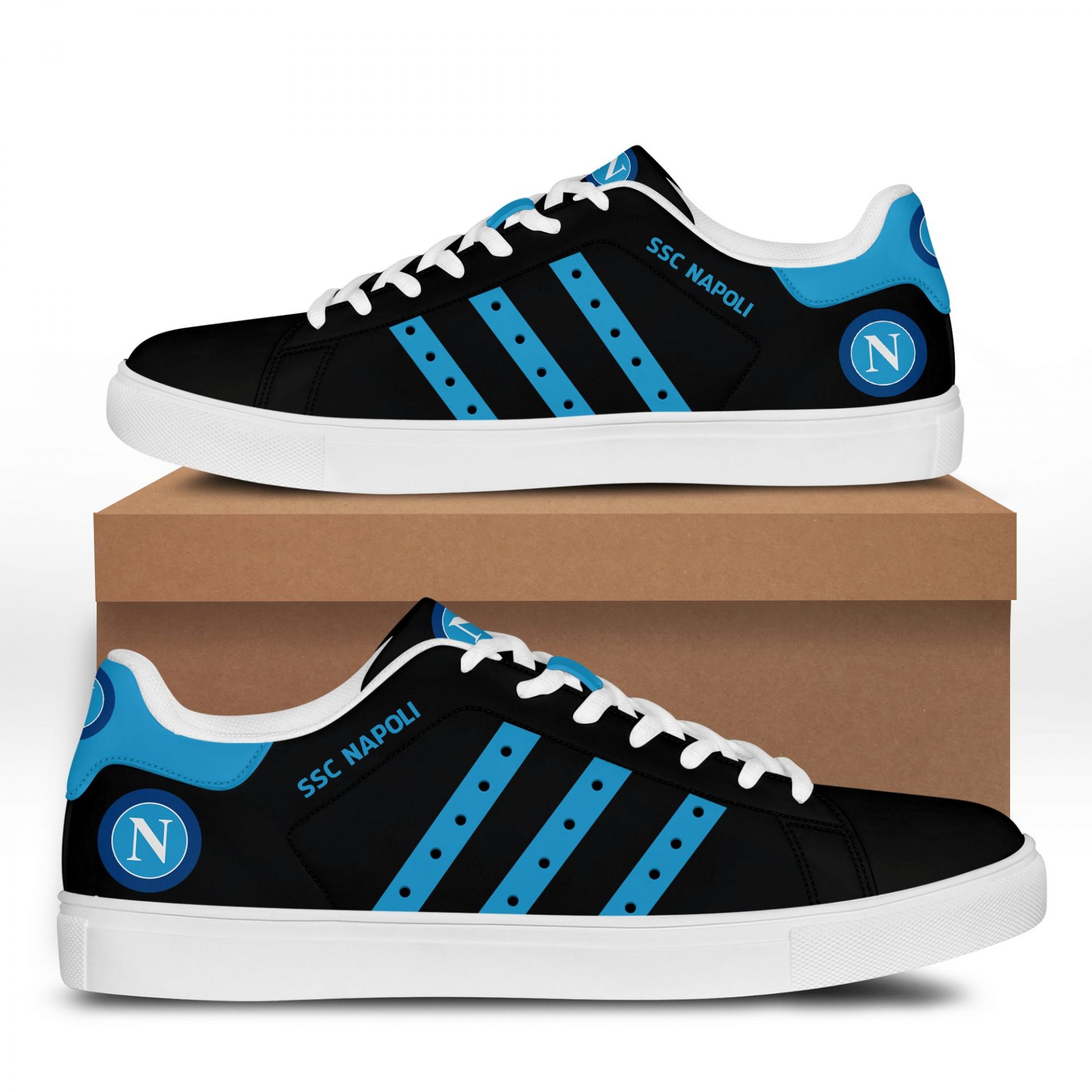 JWFancy SSC Napoli Skate Stan Shoes Sneakes For Men And Women