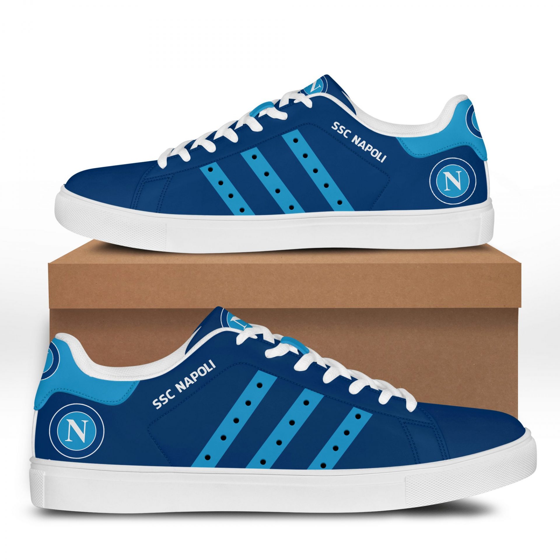 JWFancy SSC Napoli Skate Stan Shoes Sneakes For Men And Women
