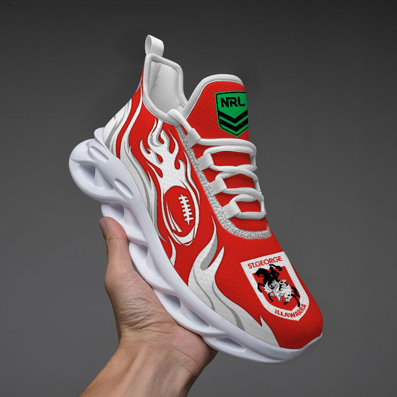 JWFancy St George Illawarra Dragons Max Soul Shoes Sneakers For Men And Women