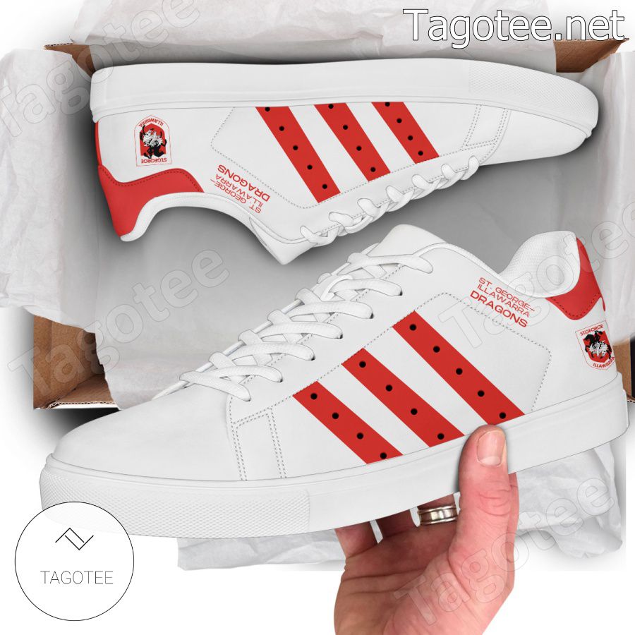 JWFancy St. George Illawarra Dragons Skate Stan Shoes Sneakes For Men And Women