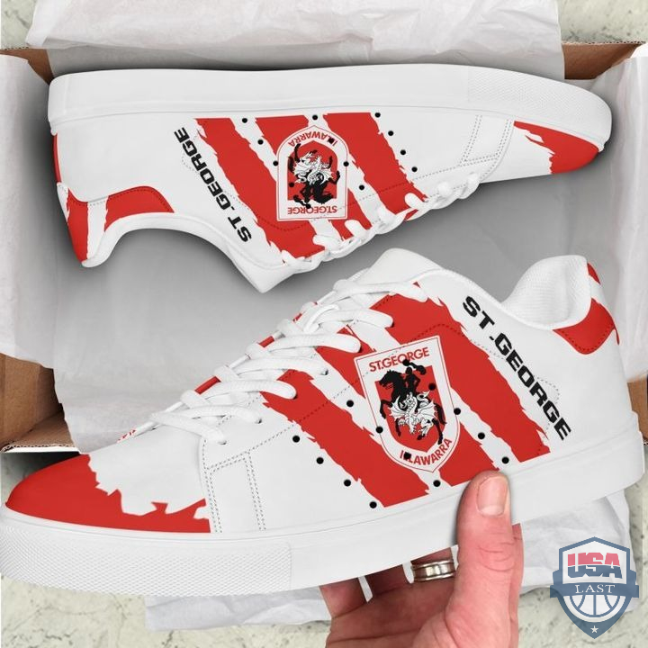 JWFancy St. George Illawarra Dragons Skate Stan Shoes Sneakes For Men And Women