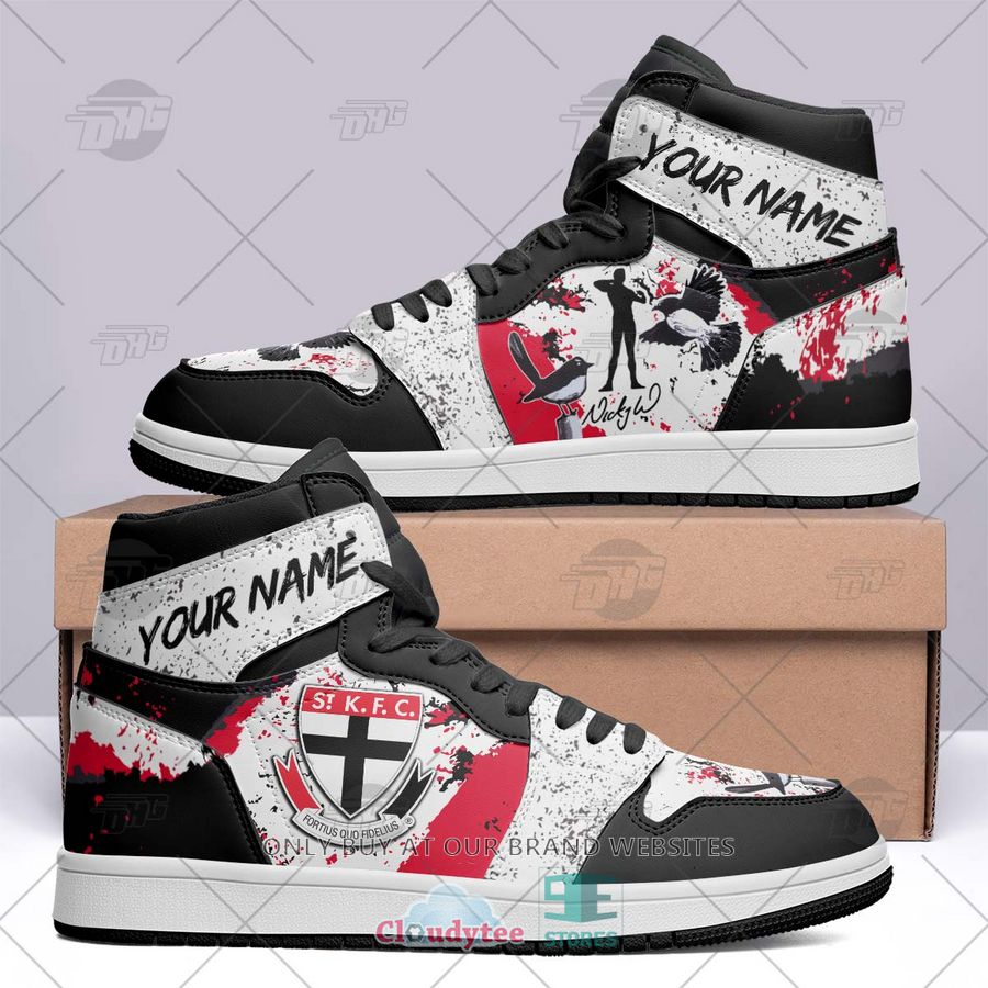 JWFancy St Kilda Saints AFL AJ1 High Sneakers Shoes For Men And Women