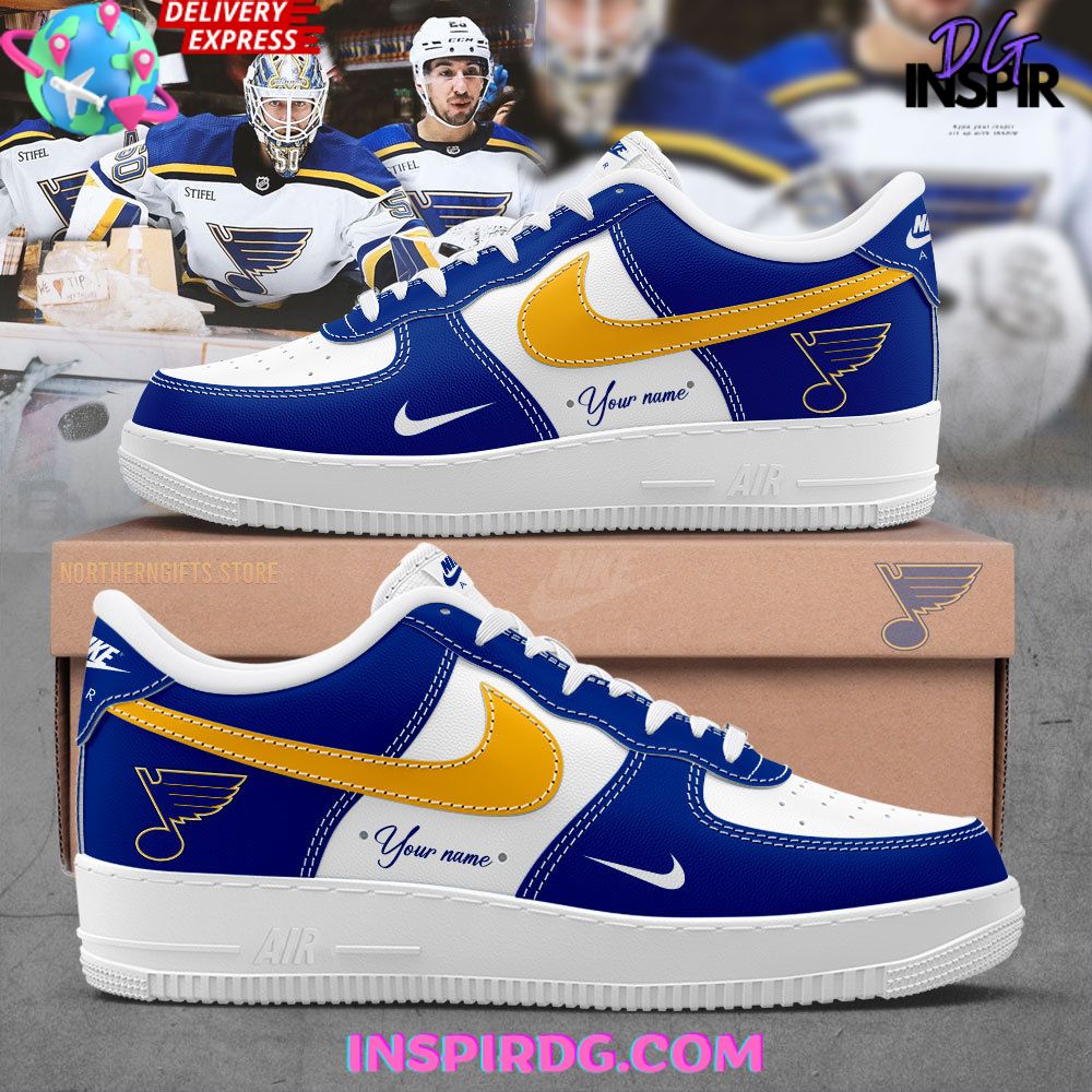 JWFancy St. Louis Blues Air Low-Top Sneakers Shoes For Men And Women