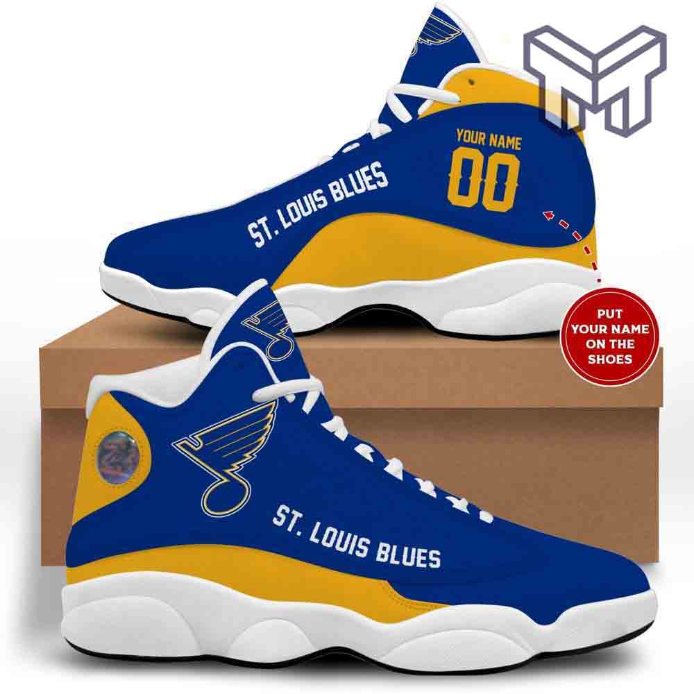 JWFancy St. Louis Blues AJ13 Sneakers Shoes For Men And Women