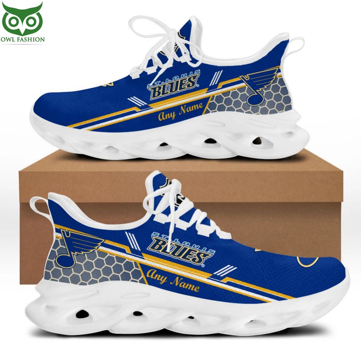 JWFancy St. Louis Blues Max Soul Shoes Sneakers For Men And Women