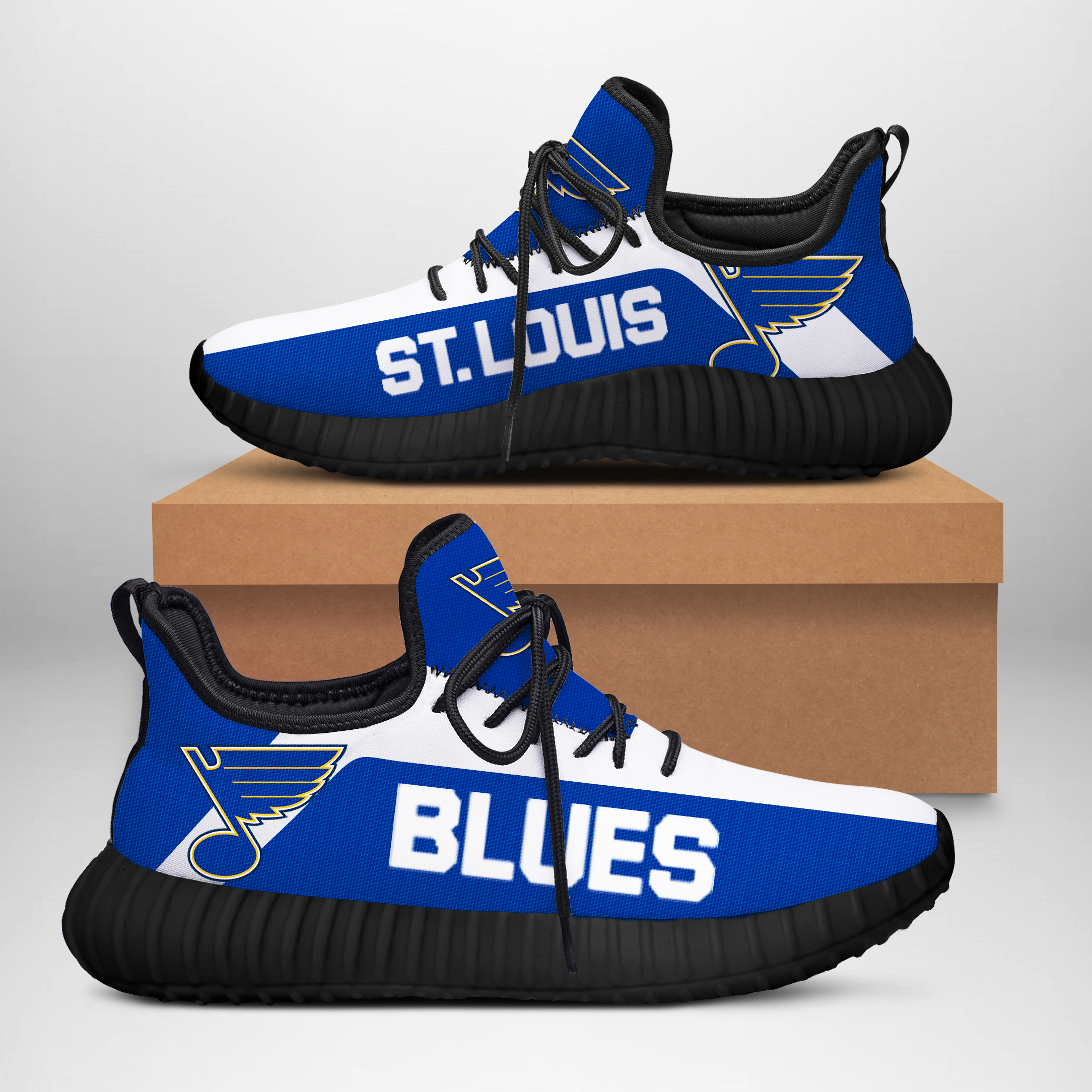 JWFancy St. Louis Blues Reze Sneakers Shoes For Men And Women